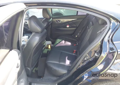 2015 Infiniti Q50 Premium from USA, damaged, VIN JN1BV7APXFM342798